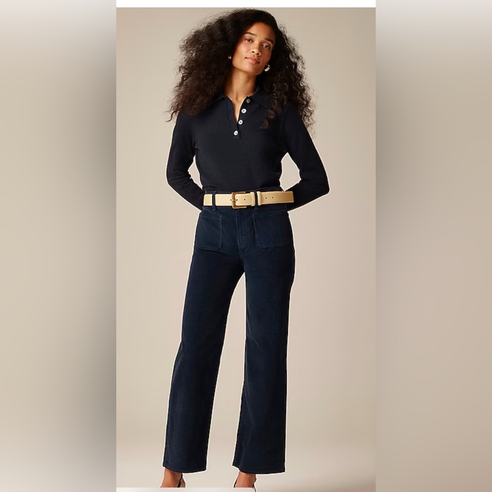 J Crew NWT ‘96 Slim Wide Sailor Pants SZ 32